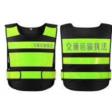 高檔熱熔壓字反光安全背心交通反光衣高速安全服